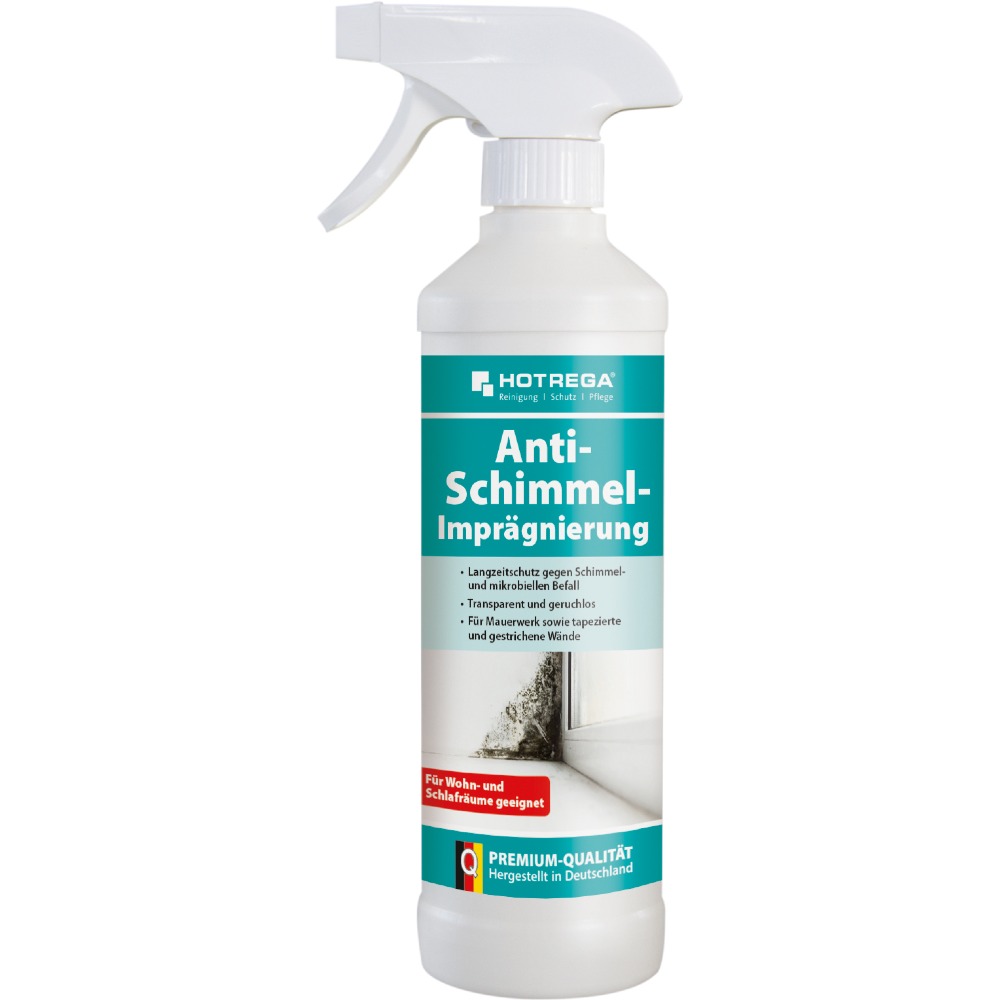24 Stück - Anti-Schimmel-Imprägnierung - 500 ml Sprühflasche