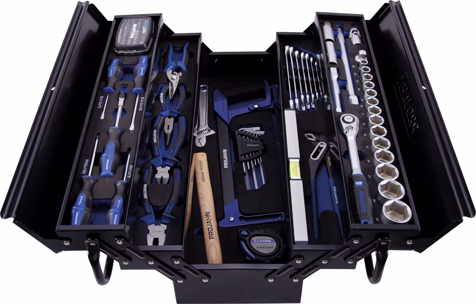 proficraft Werkzeug-Koffer UNIVERSAL metrisch 12,5 Typ Variante: 1/2" proficraft Metall Werkzeugbox, leer aus der Kategorie Steckschlüssel Sätze & Einzelteile mit der Artikelnr. 8688K