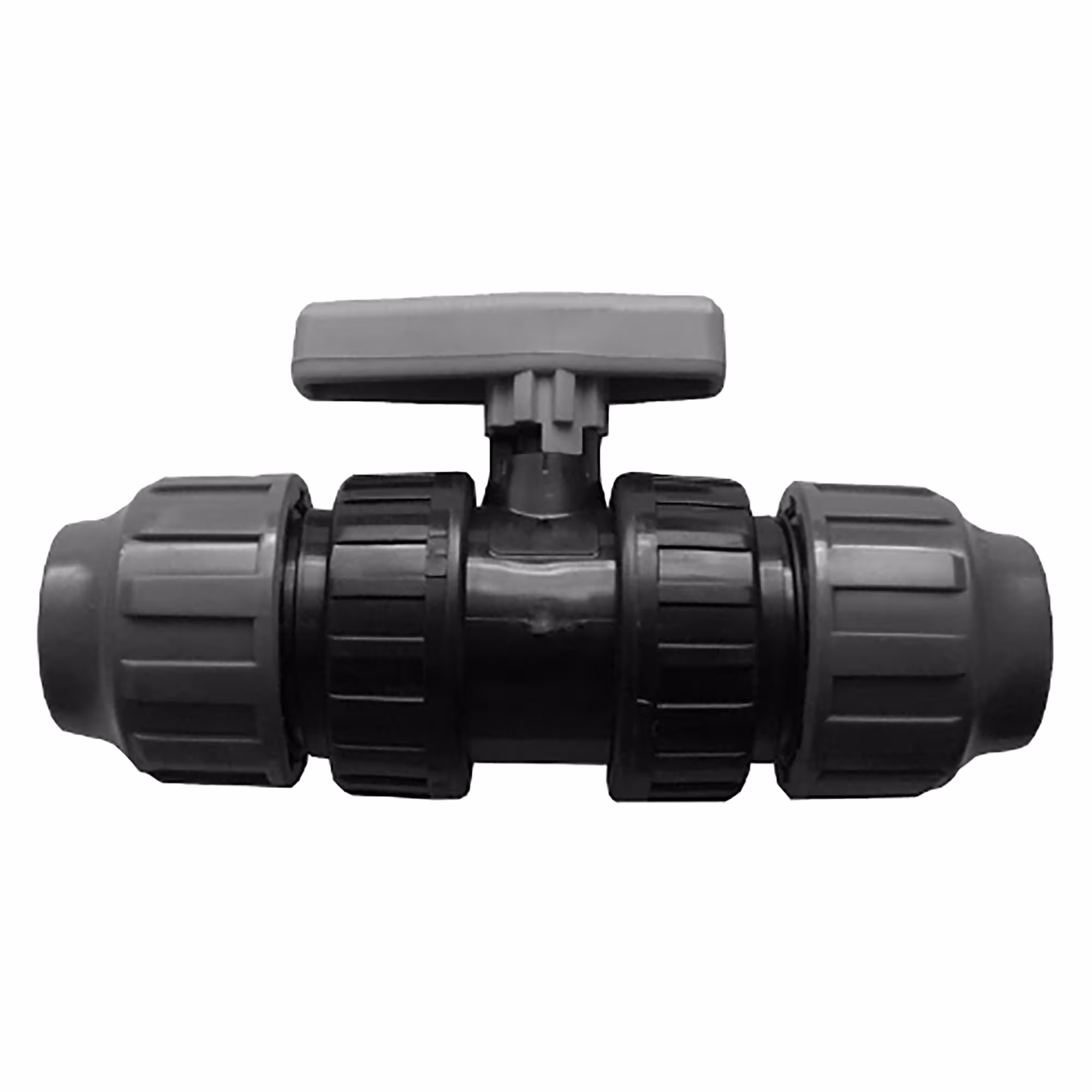 Kugelhahn mit PE Verschraubung 32 mm von der Marke Gebo PE Rohr Kugelhähne Typ Größe: 32 mm aus der Kategorie PE Rohr Kunststoff Fittings mit der Artikelnr. 141032CN