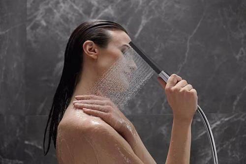 Detailbild 4076535 Hansgrohe Handbrause Rainfinity 1 jet chrom