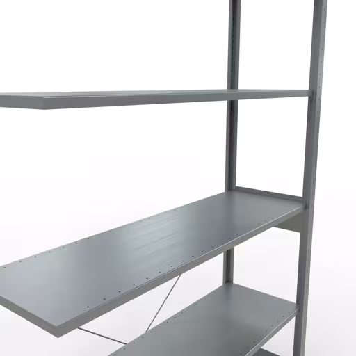 Produktbild Nr.7 des Artikels Stecksystem Anbauregal 2500x1300x400 mm, Typ 150 kg, verzinkt aus der Produktreihe Stecksystem von der Marke Schulte Lagertechnik