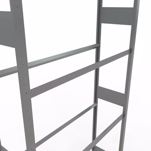 Abbildung Nr 13 des Artikels Grundregal, Räder-/Reifenregal, 4500 x 1300 x 400 mm, verzinkt, 6 Lagerebenen á 150 kg Fachlast pro Ebene aus der Produktgruppe Fachbodenregale von der Marke Schulte Lagertechnik