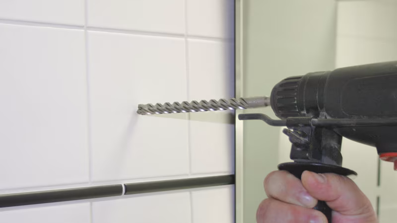 Person, Gerät, Elektrische Bohrmaschine, Werkzeug