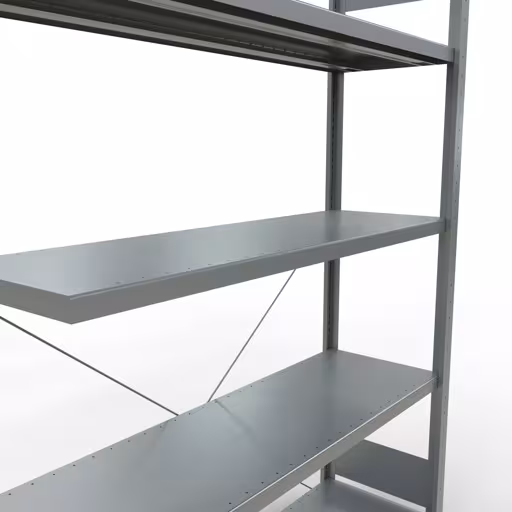 Abbildung Nr 9 des Artikels Stecksystem Anbauregal 2000x1300x400 mm, Typ 250 kg, verzinkt aus der Produktgruppe Stecksystem von der Marke Schulte Lagertechnik