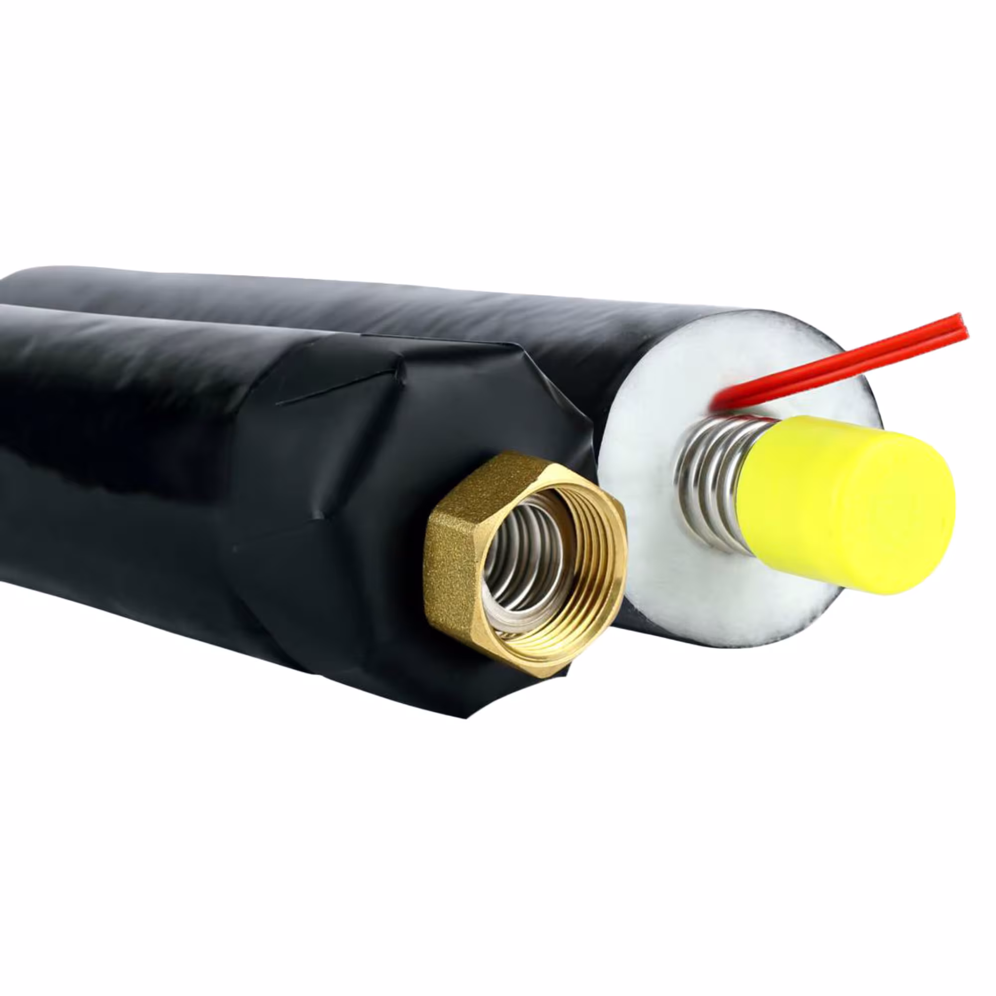 Flexibles Edelstahlwellrohr WIP-FLEX-TWIN V13 EcoLine DN20 1" Isolierung 13mm Typ Länge: 25 m aus der Kategorie Edelstahlwellrohre mit der Artikelnr. 220-25000V13E