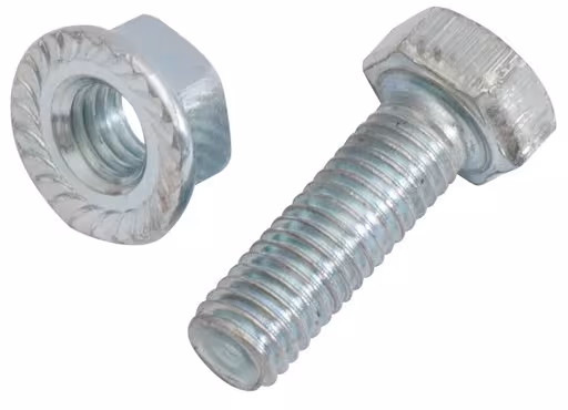 M6x12 Sechskantschraube Bundmutter mit Sperrverzahnung, VE 10 aus der Kategorie Zubehör mit der Artikelnummer 10323-10