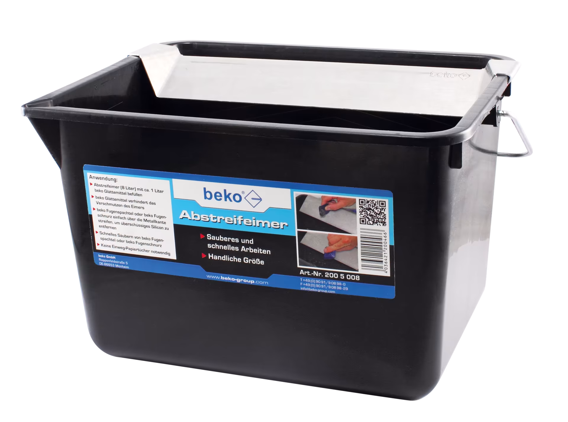Abstreifeimer 8 l von Beko Abstreifeimer 8 l aus der Kategorie KFZ Pflegemittel mit der Artikelnr. 200 5 008