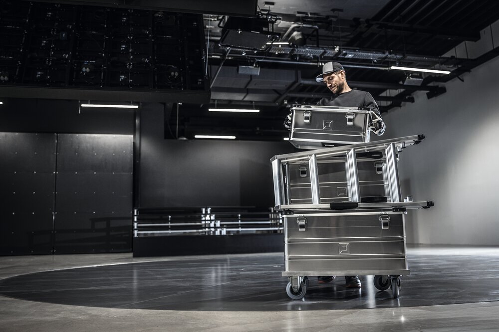 Munk Transportkisten stapelbar 47 L