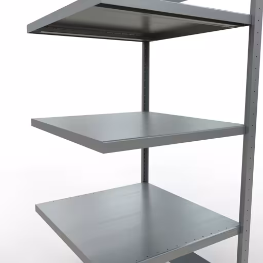 Abbildung Nr 11 des Artikels Anbauregal, Fachbodenregal Stecksystem MULTIplus250, 2000 x 750 x 800 mm (HxBxT), 5 Fachböden, Längenriegel, verzinkt aus der Produktgruppe Stecksystem von der Marke Schulte Lagertechnik