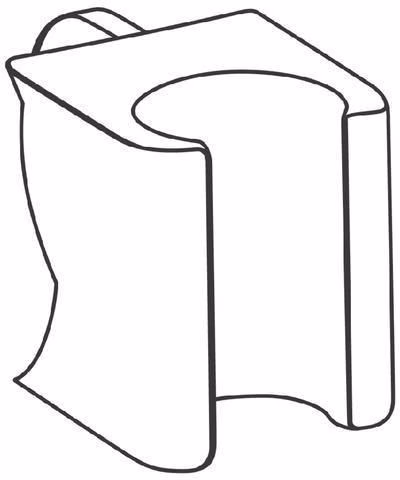 GROHE Gelenkstück 00422 für Brausehalter chrom