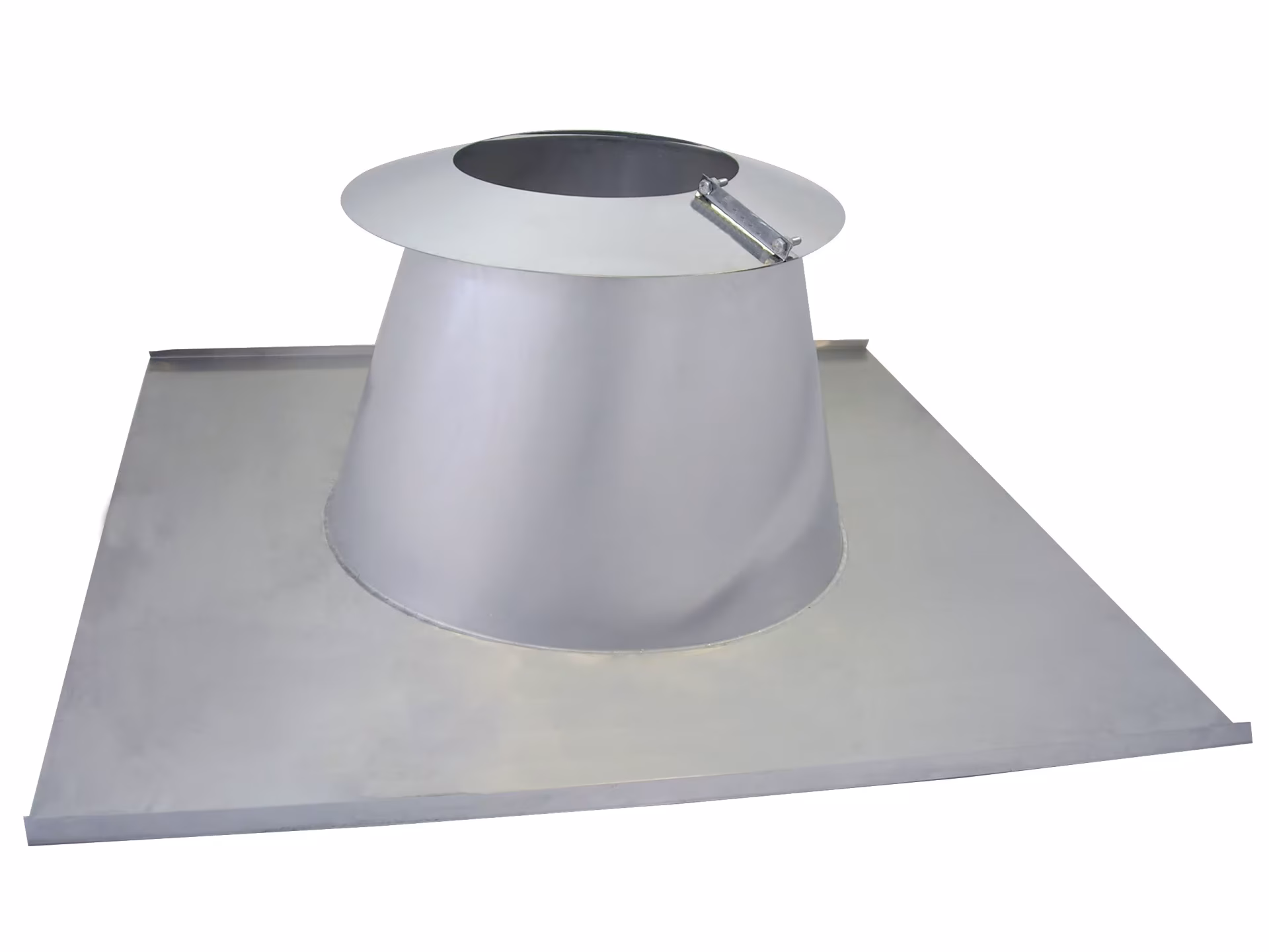 DW Doppelwandige Schrägdachabdeckung D130-150 15-30° VA ohne Wetterkragen von Skoberne DW Doppelwandige Schrägdachabdeckung D130-150 15-30° VA ohne Wetterkragen aus der Kategorie Edelstahl Abgassystem doppelwandig mit der Artikelnr. 671117