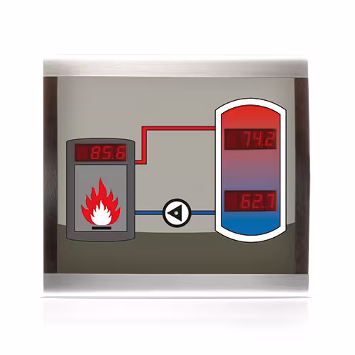RESOL Smart Display SDFK zum Anschluss an den DelteTherm FK aus der Kategorie Datenlogger & VBus-Zubehör mit der Artikelnummer 18001080