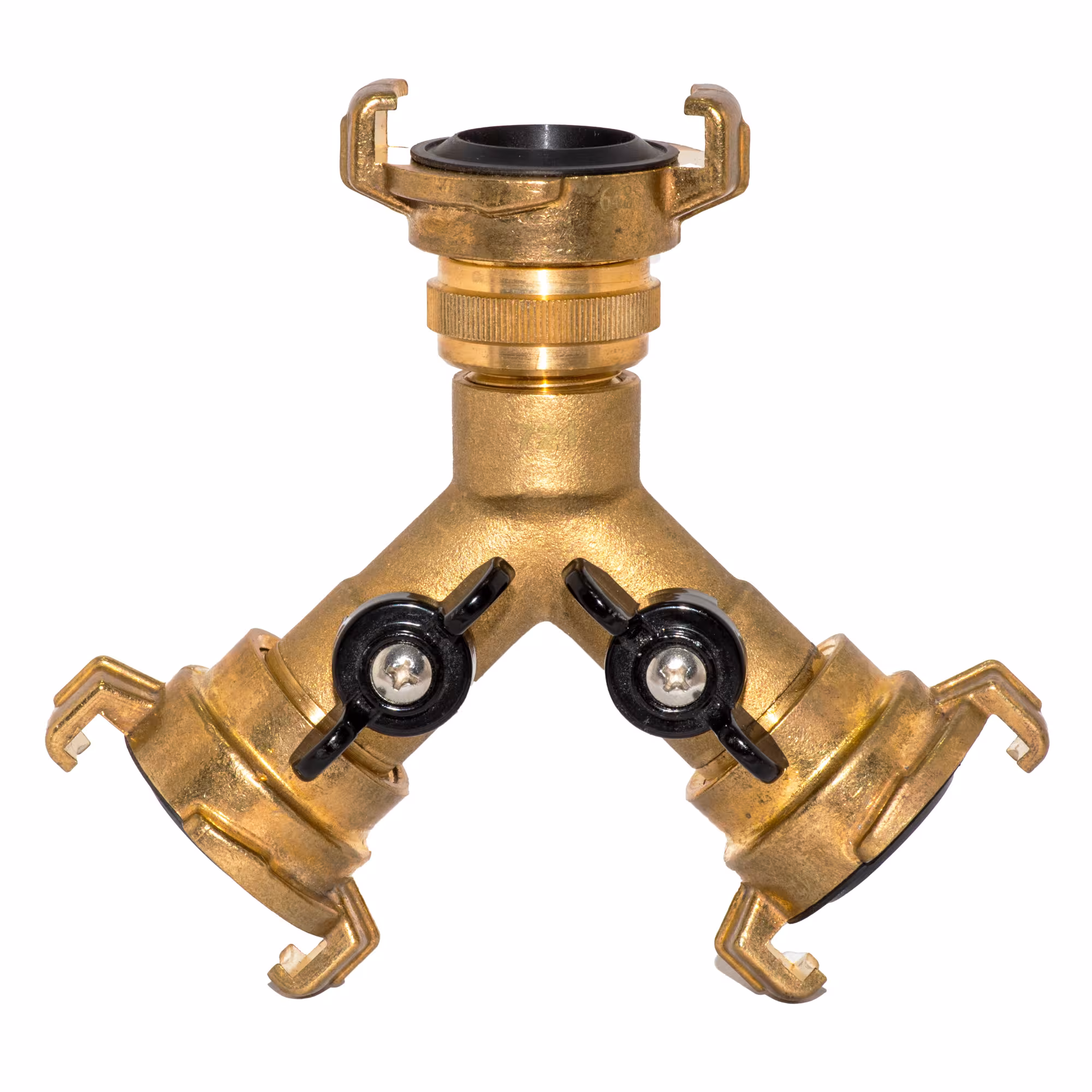 GK MS-Y-Verteiler Typ Anschluss: Zweiwege-Verteilerstück aus der Kategorie Messing Schnellkupplung GK mit der Artikelnr. 53306