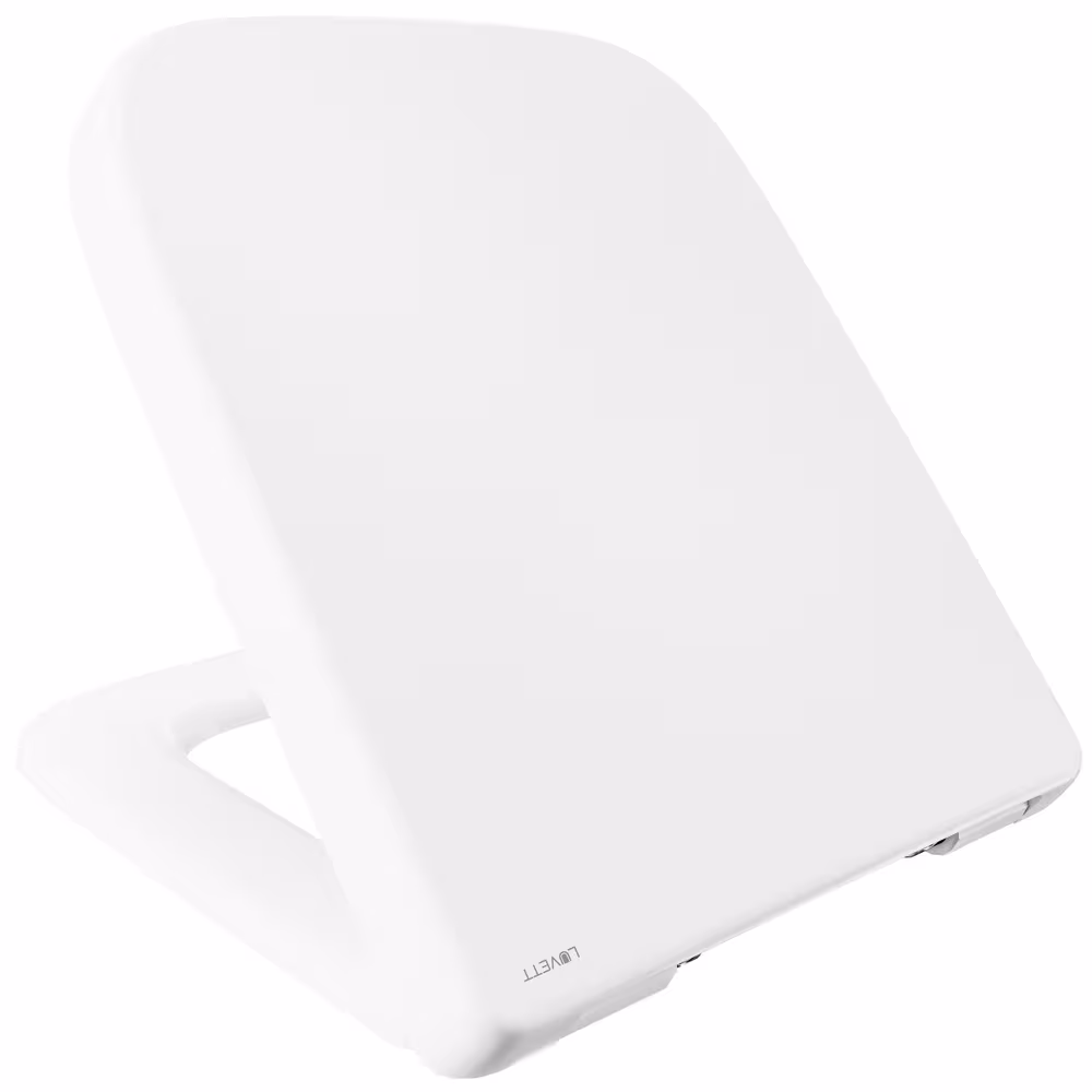 WC-Sitz Q500 Weiß eckig mit Absenkautomatik, u.a. für Geberit Renova Plan von der Marke LUVETT WC-Sitz Q500 Weiß eckig mit Absenkautomatik, u.a. für Geberit Renova Plan aus der Kategorie WC/Toiletten mit der Artikelnummer 539751