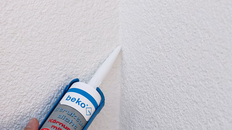 Strukturdicht 310 ml weiß-strukturiert, Körnung 1 FEIN