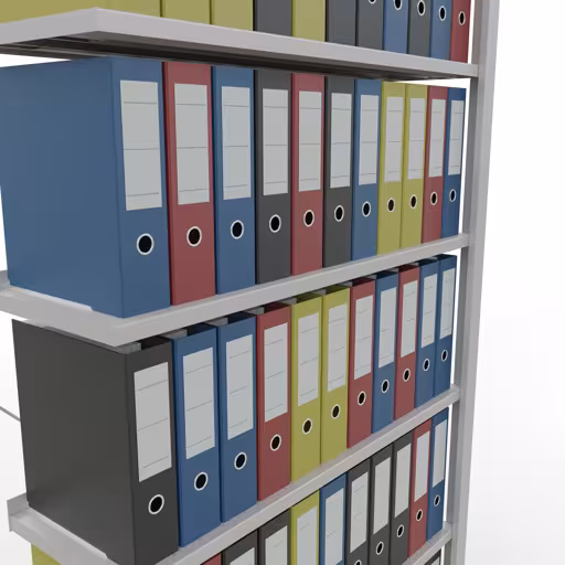 Produktbild Nr 14 des Artikels Anbauregal, Büro-Fachbodenregal Stecksystem MULTIplus85, 2300 x 1000 x 300 mm (HxBxT), 7 Fachböden, Kreuzstrebe, mit Anschlagleiste, lichtgrau Abbildung Nr 14 des Artikels Anbauregal, Büro-Fachbodenregal Stecksystem MULTIplus85, 2300 x 1000 x 300 mm (HxBxT), 7 Fachböden, Kreuzstrebe, mit Anschlagleiste, lichtgrau aus der Produktgruppe Büroregale von der Marke Schulte Lagertechnik