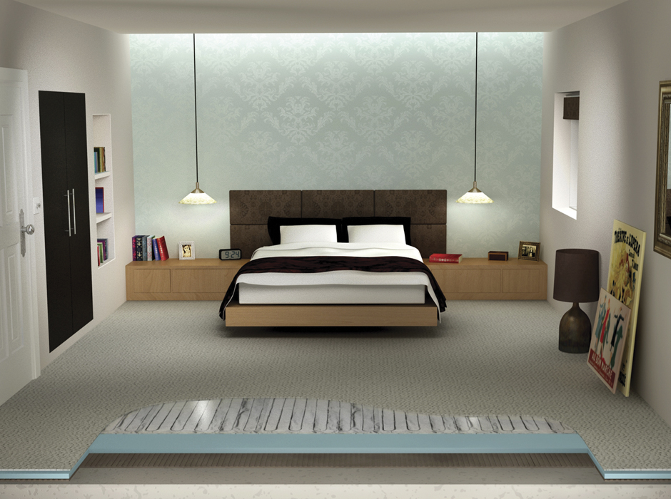 Warmup WLFH Alu-Heizsystem 80 Watt Laminat 1,0 m², inkl. Aluklebeband