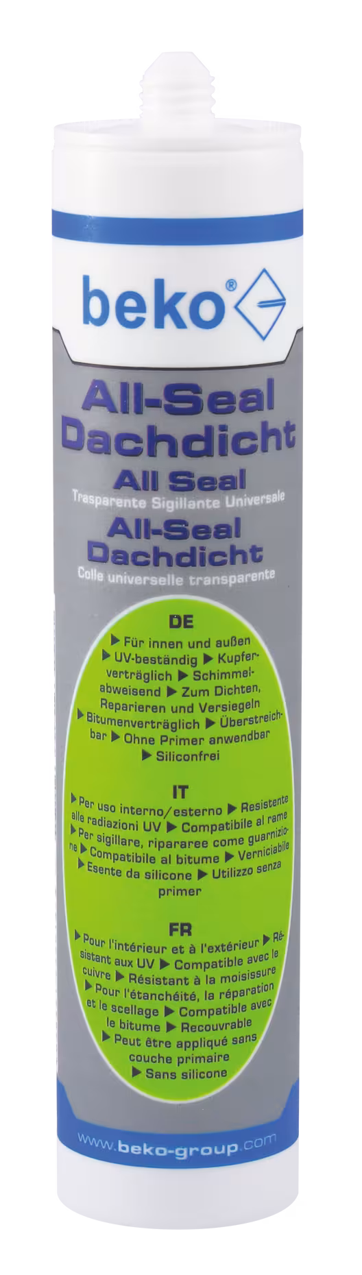 All-Seal Dachdicht 300 ml transparent von Beko All-Seal Dachdicht 300 ml transparent aus der Kategorie Dichtstoffe mit der Artikelnr. 233 300 01