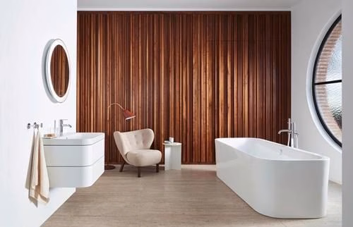 Duravit C.1 Einhebel-Waschtischmischer M ohne Zugstange, Chrom Hansgrohe