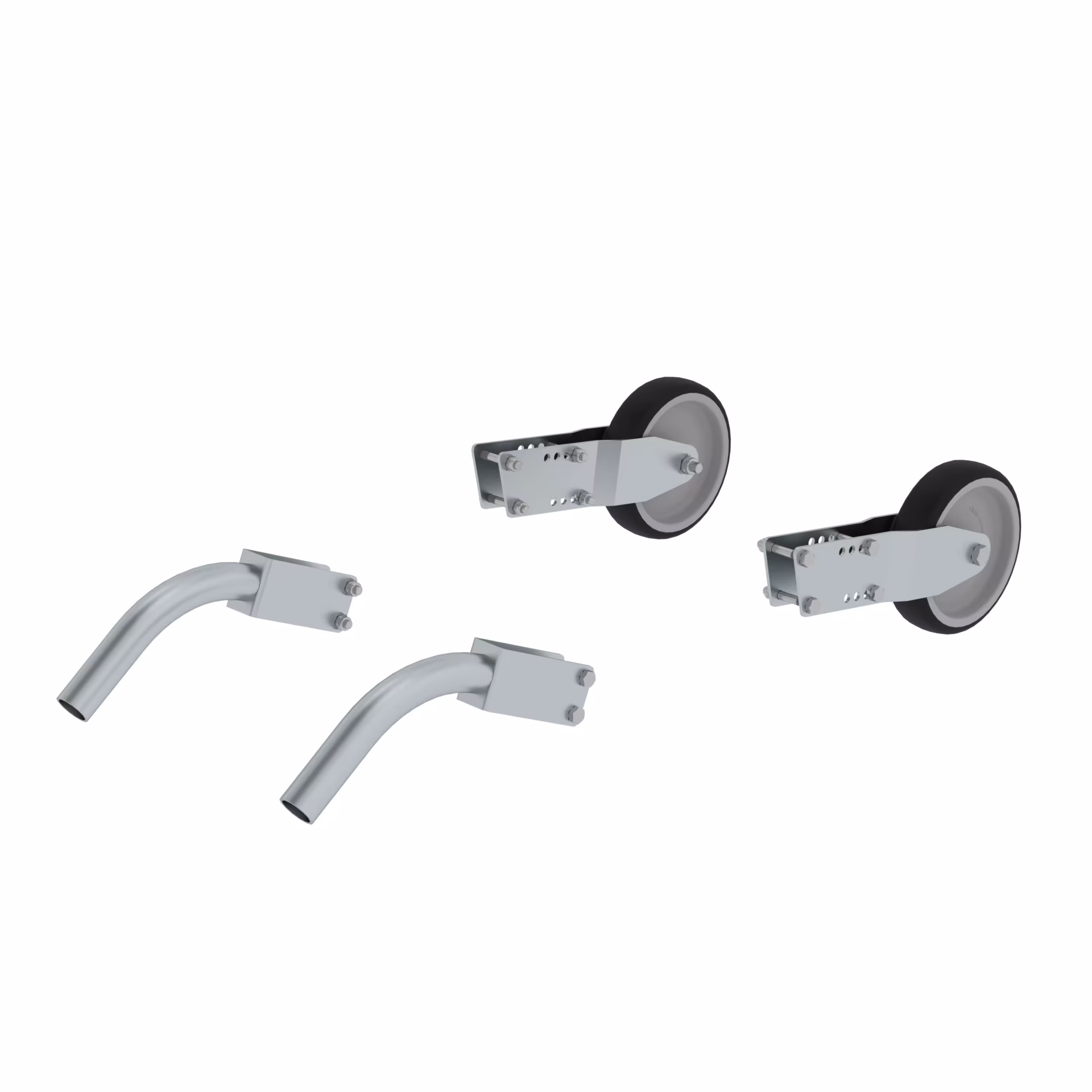 Umbausatz für Rollen und Schiebegriffe mit der GTIN 4031405502376 Umbausatz für Rollen und Schiebegriffe von Munk mit der Artikelnr. 050237