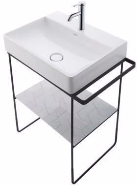 Duravit C.1 Einhebel-Waschtischmischer M ohne Zugstange, Chrom Hansgrohe