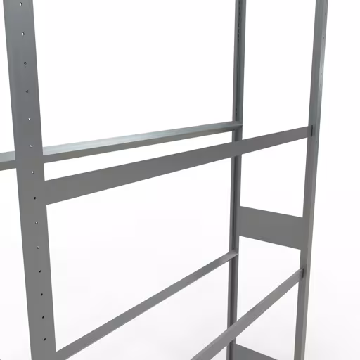 Produktbild Nr 14 des Artikels Grundregal, Räder-/Reifenregal, 2750 x 1500 x 400 mm (HxBxT), verzinkt, 4 Lagerebenen á 150 kg Fachlast pro Ebene Abbildung Nr 14 des Artikels Grundregal, Räder-/Reifenregal, 2750 x 1500 x 400 mm (HxBxT), verzinkt, 4 Lagerebenen á 150 kg Fachlast pro Ebene aus der Produktgruppe Fachbodenregale von der Marke Schulte Lagertechnik