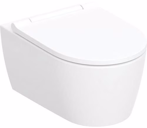 Primary Image 2216159 Geberit ONE Set Wand-WC mit WC-Sitz weiß/glanzverchromt, KeraTect
