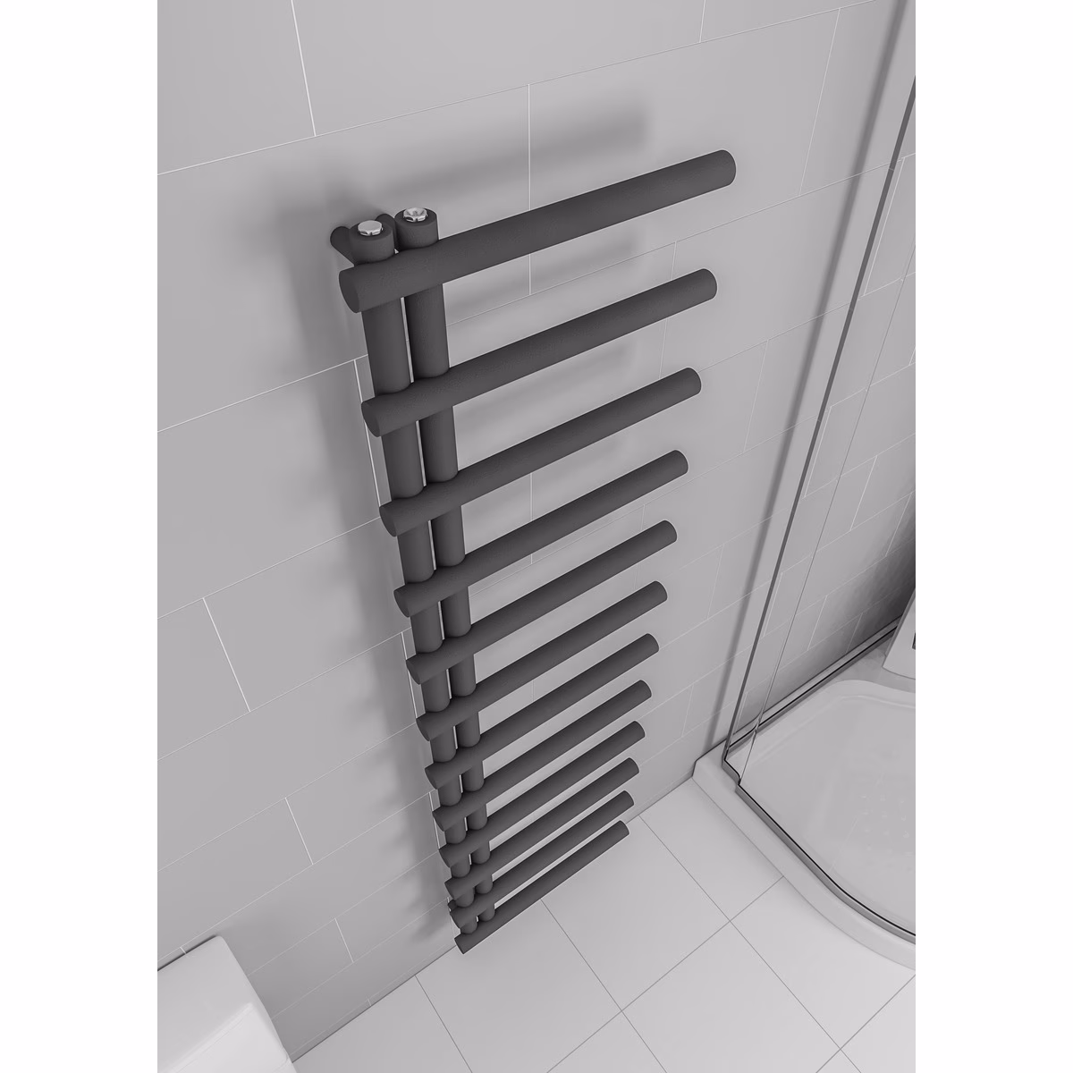 Ohne Text 2423136333727187616 Mert Design Badheizkörper Modell Metire, Schwarz, 500x1150 mm