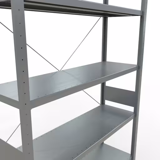 Abbildung Nr 13 des Artikels Stecksystem Grundregal 3000x1300x400 mm, Typ 250 kg, verzinkt aus der Produktgruppe Stecksystem von der Marke Schulte Lagertechnik