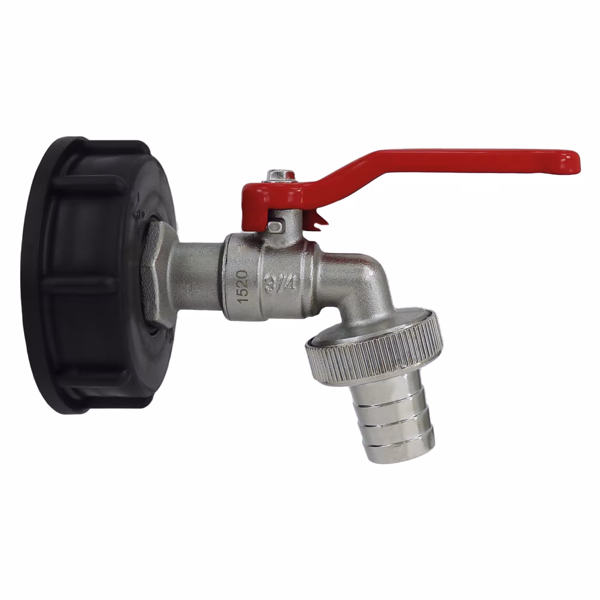 IBC-Adapter mit Kugelauslaufventil Typ Ausführung: 1 Zoll aus der Kategorie IBC Tanksystem mit der Artikelnr. 92173