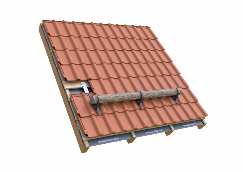 Trapac Universal Schneebalkenhalter von Klöber Trapac Universal Schneebalkenhalter aus der Kategorie Dachsicherheit