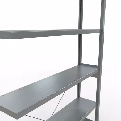 Stecksystem Anbauregal 2500x1300x300 mm, Typ 250 kg, verzinkt von der Marke Schulte Lagertechnik aus der Produktreihe Stecksystem