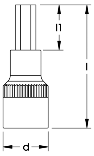 Schraubendreher-Einsatz 1/2", Innen-Sechskant, ELORA-3210-IN 5 Diagramm, Handlung