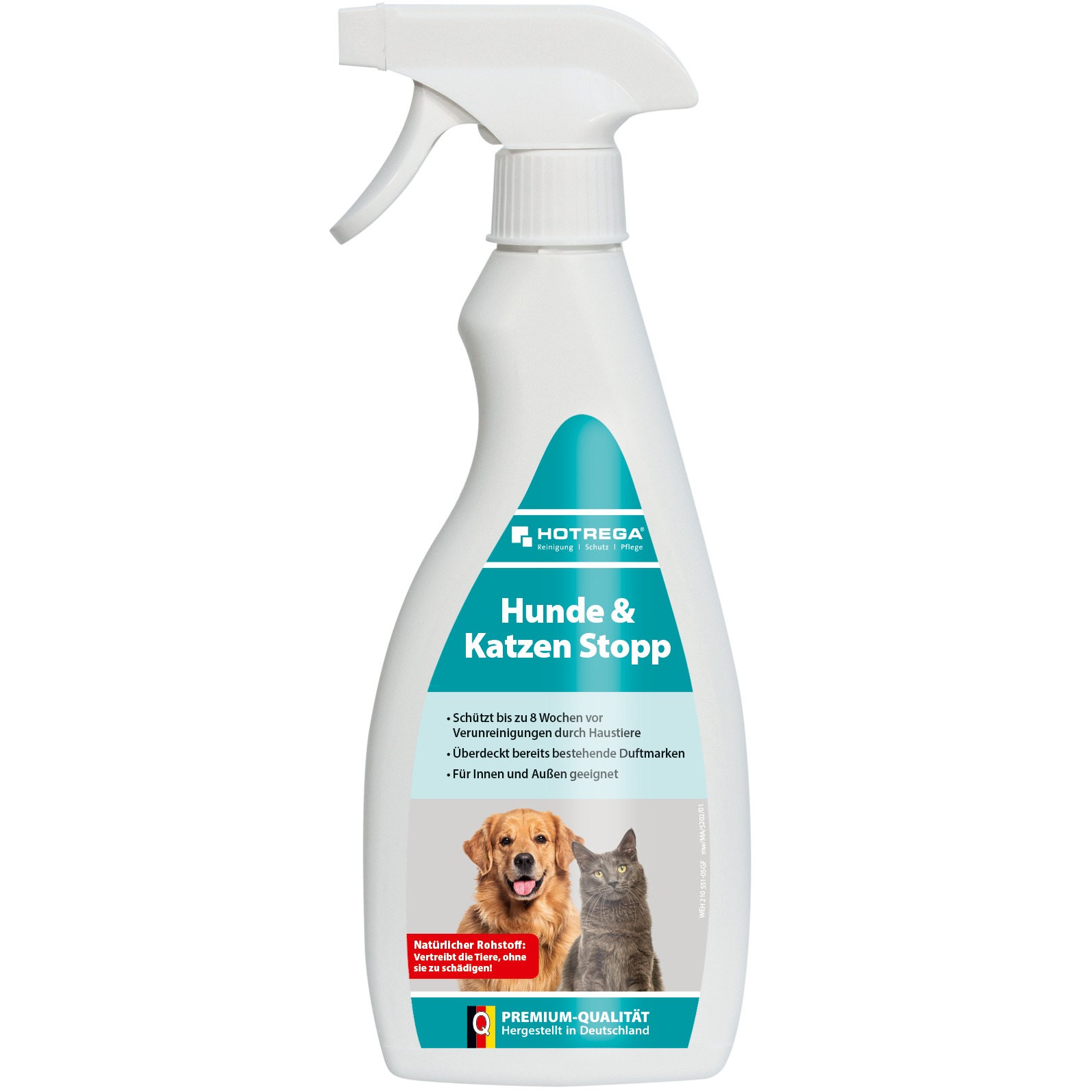 20 Stück - Hunde & Katzen Stopp - 500 ml Flachsprühflasche aus der Kategorie Tierabwehr - Repellent mit der Artikelnummer H210551-05GF