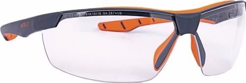Schutzbrille Flexor Plus EN 166 Fassung:dunkelgrau-orange Scheibe:klar PC INFIEL von der Marke Infield Schutzbrille Flexor Plus EN 166 Fassung:dunkelgrau-orange Scheibe:klar PC INFIEL aus der Kategorie Schutzbrillen mit der Teilenummer 4000370165