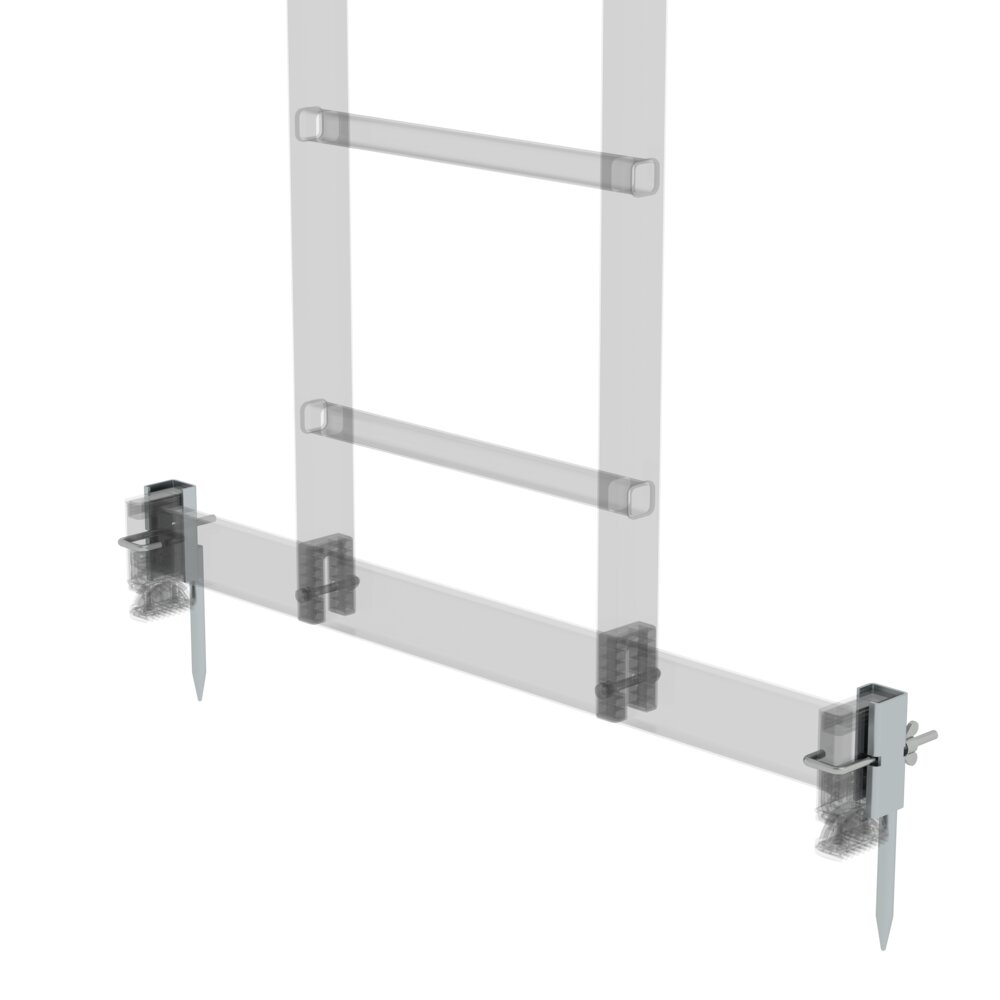 Munk Erdspitzen für Leitern ab Baujahr 2005 mit nivello-Leiterschuh