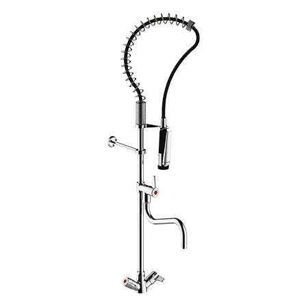 Presto Chef Einloch-Großküchenmischer, verchromt mit ergonomischen Hahnknöpfen und Rückschlagventilen. Standrohr mit variabler Montage von Rada Armaturen Presto Chef Einloch-Großküchenmischer, verchromt mit ergonomischen Hahnknöpfen und Rückschlagventilen. Standrohr mit variabler Montage aus der Kategorie Küchenarmaturen mit der Artikelnr. 1463806