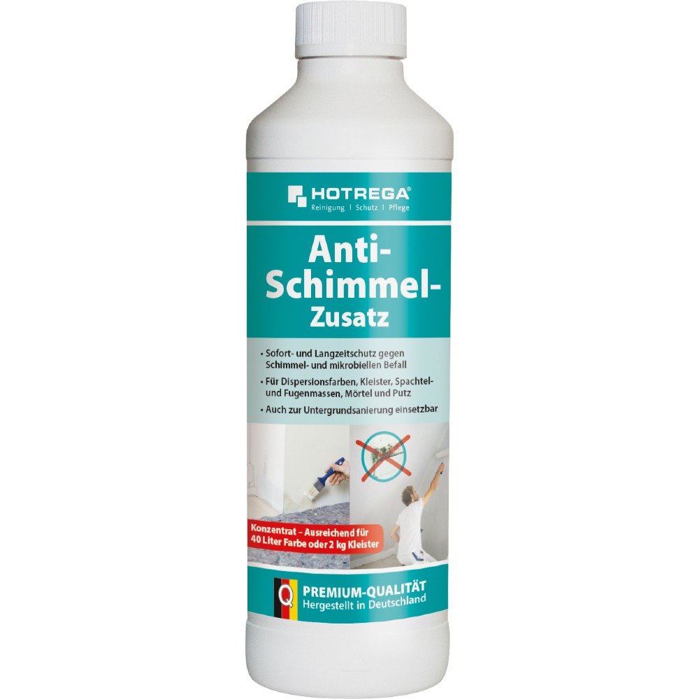 24 Stück - Anti-Schimmel-Zusatz - 500 ml Flasche