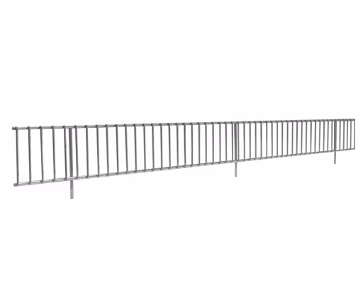 Draht-Schüttgutleiste 750 mm, glanzverzinkt für MULTIplus150-Fachböden aus der Kategorie Zubehör mit der Artikelnummer 12576-25