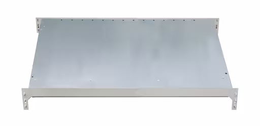 Zusatzebene für Schrägbodenregal XL MULTIplus150, 1300 x 1200, verzinkt/RAL 7035 lichtgrau aus der Kategorie Schrägbodenregale mit der Artikelnummer 38868