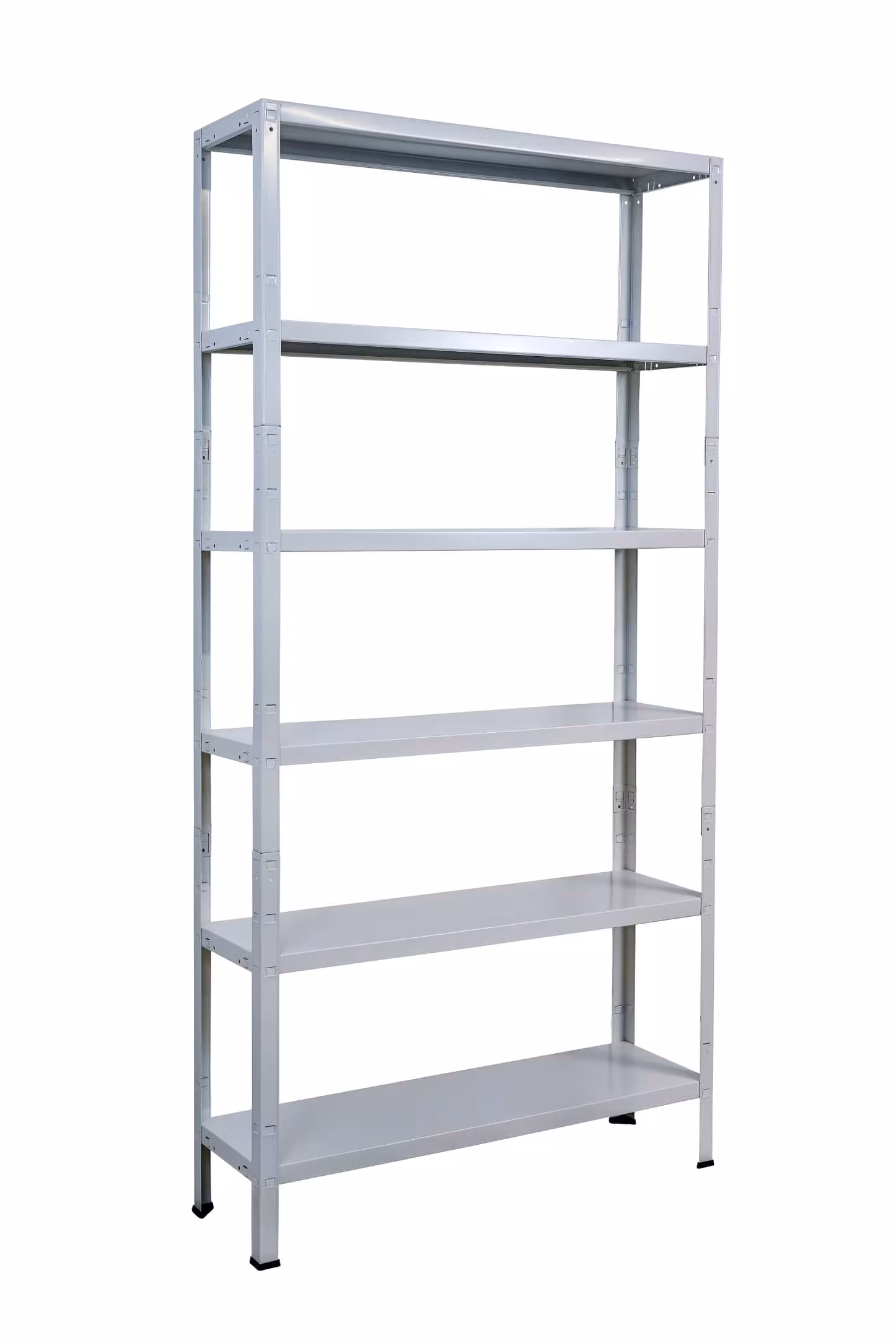 SCHULTE Regalwelt Steckregal, 6 Fachböden, 200x100x30 cm (HxBxT), weiß aus der Kategorie Grundregal mit der Artikelnummer R7110-06-04