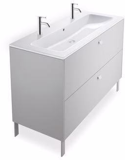 Duravit C.1 Einhebel-Waschtischmischer M ohne Zugstange, Chrom Hansgrohe