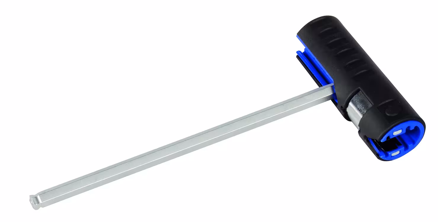 Andere Ansicht des Artikels Winkelstiftschlüssel Satz Innen-6Kant lange Ausführung mit Multigriff und Spezial- Kugelkopf 1,5 - 10 mm 9-teilig aus der Kategorie Handwerkzeuge
