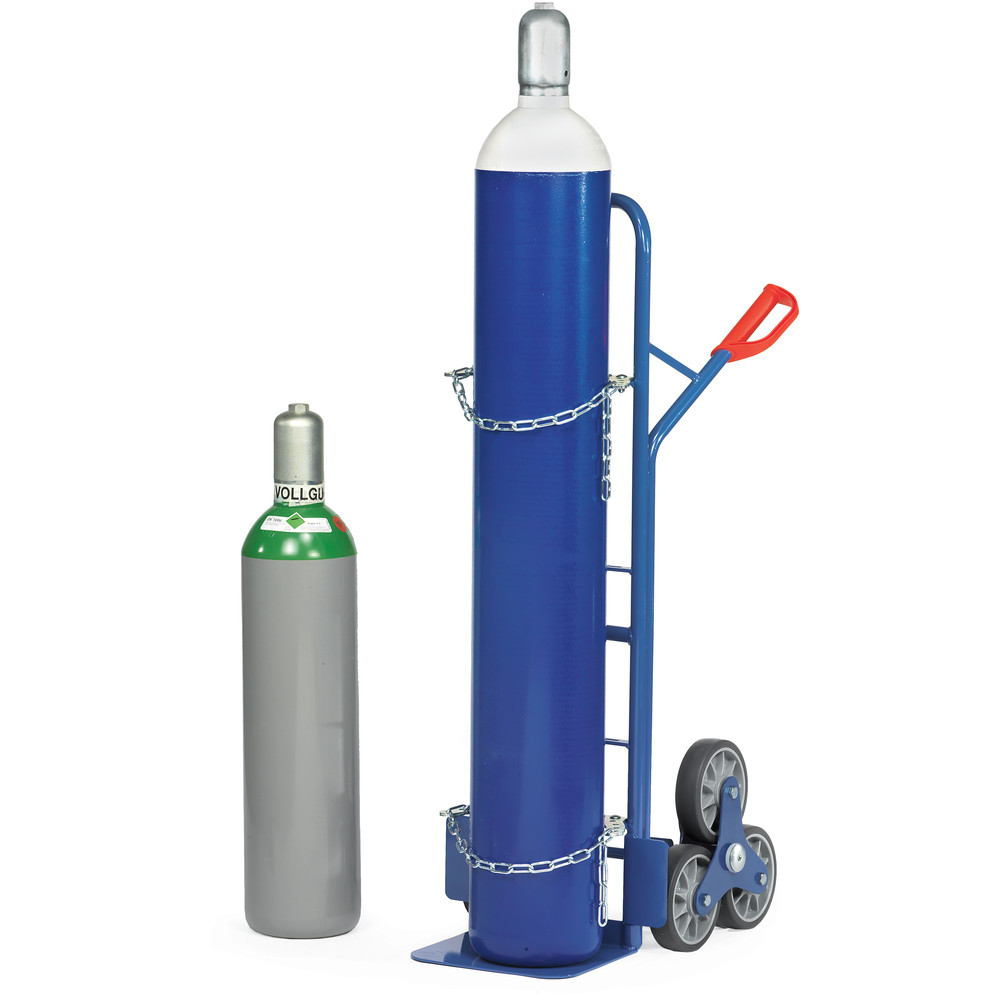 Anwendungsbild 3826498 Stahlflaschen-Treppenkarre 51318TK mit Stahlblechschaufel