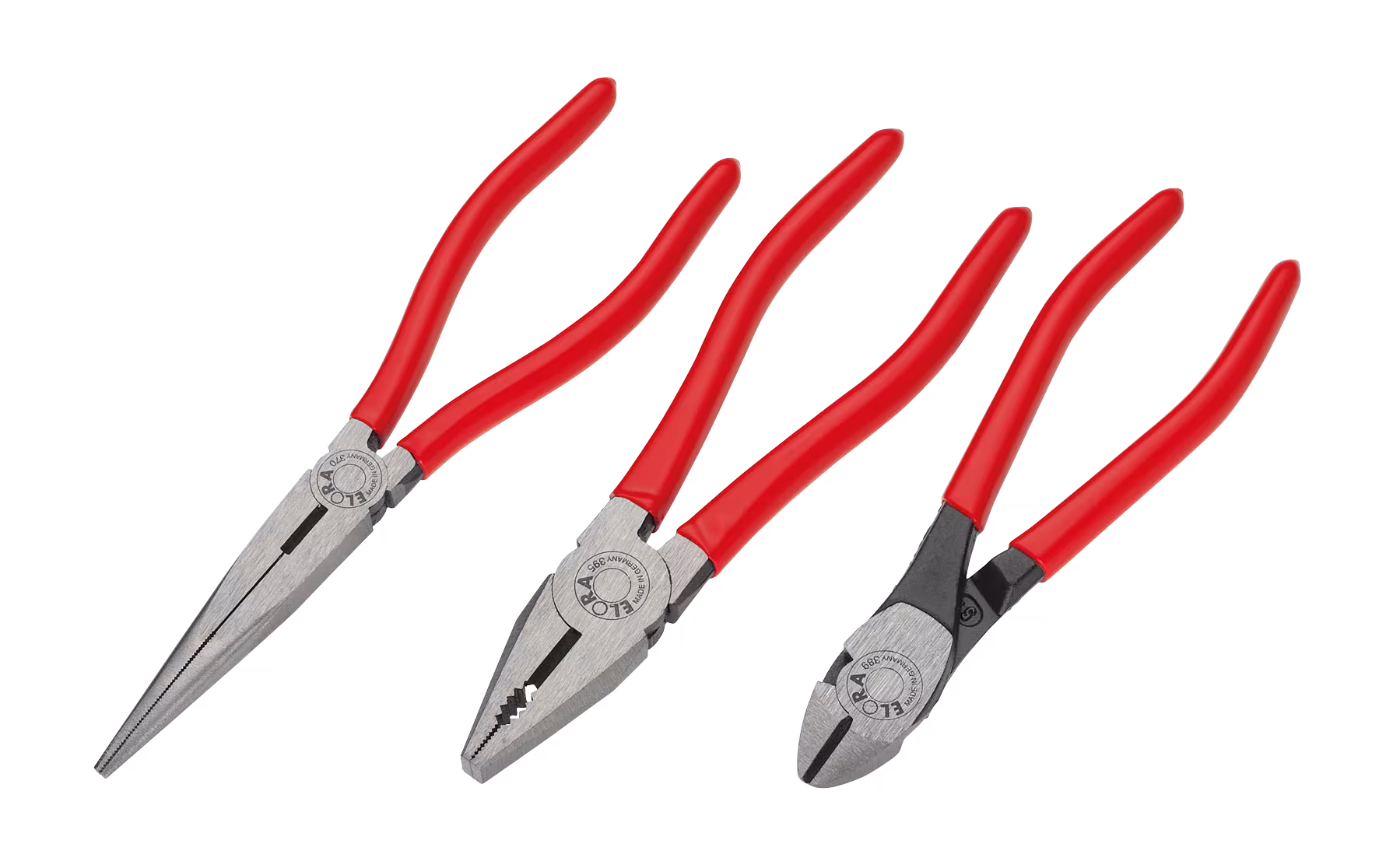 Mechaniker-Zangensatz, 3-teilig 304-S3 von ELORA Mechaniker-Zangensatz, 3-teilig, ELORA-304-S3 aus der Kategorie sonstige Zangen mit der Artikelnr. 0304500301000