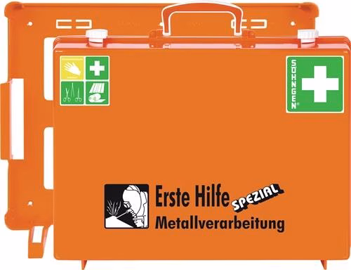 Erste Hilfe Koffer Beruf SPEZIAL Metallverarbeitung B400xH300xT150 circa mm orange aus der Kategorie Söhngen mit der Teilenummer 4000386032