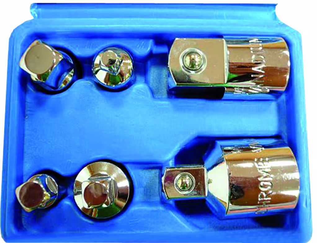 Adapter Satz, 6 teilig 1/4" auf 3/8" - 3/8" auf 1/4" 3/8" auf 1/2" - 1/2" auf 3/8" 1/2" auf 3/4" - 3/4" auf 1/2" von der Marke PROJAHN Adapter Satz, 6 teilig 1/4" auf 3/8" - 3/8" auf 1/4" 3/8" auf 1/2" - 1/2" auf 3/8" 1/2" auf 3/4" - 3/4" auf 1/2" aus der Kategorie Steckschlüssel Sätze & Einzelteile mit der Artikelnummer 4259