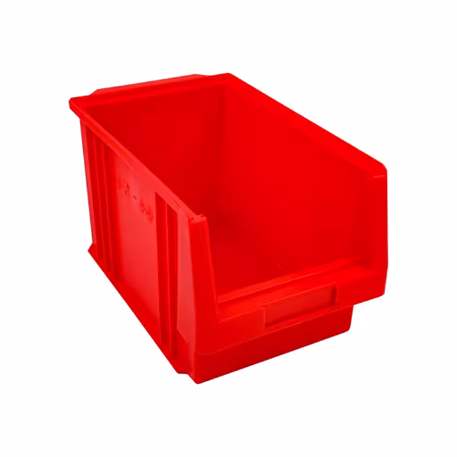 Sichtlagerkasten, TxBxH 345x213x200 mm, rot, Polypropylen aus der Kategorie Kleinteilelagerung mit der Artikelnummer 20211