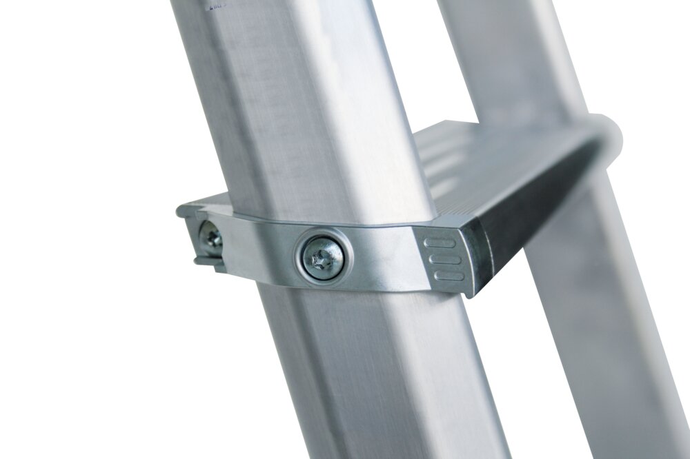 Produktbild Detailansicht 3815960 Munk ML Stufen-Stehleiter einseitig begehbar Aluminium eloxiert 3 Stufen