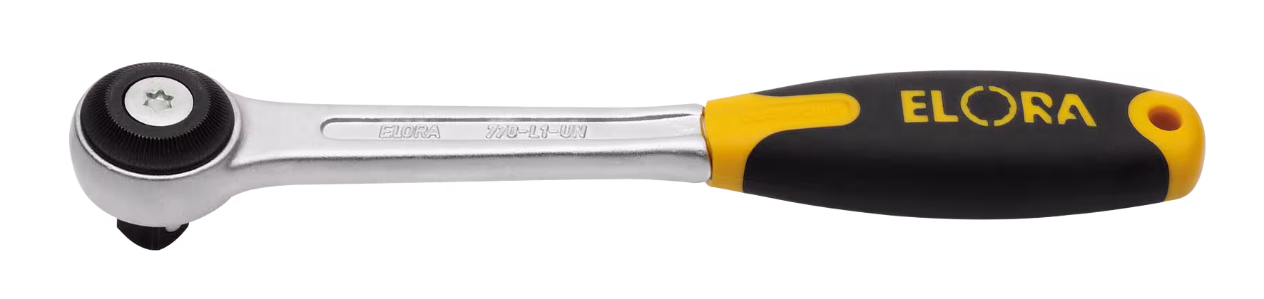 Umschaltknarre 1/2" mit Feinverzahnung, ELORA-770-L1UN aus der Kategorie Steckschlüssel-Sortiment 1/2" mit der Artikelnr. 0770001012900